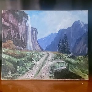 8 x 10 in acrylic painting on canvas